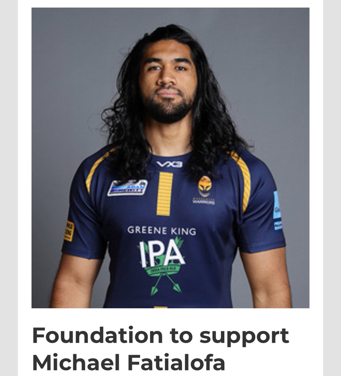 Hambofoundation's tweet photo. Important day @LeicesterTigers today supporting @michaelfats if you aren’t going and want to support him please donate here https://t.co/paKWZqrUAw https://t.co/XdUHTpcEV1