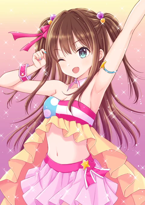 お題箱より凸レーションのみりあちゃんの完コスしてる渋谷凛ちゃんを描かせていただきました
リクエストありがとうございます?
#お題箱 #渋谷凛 #デレマス 