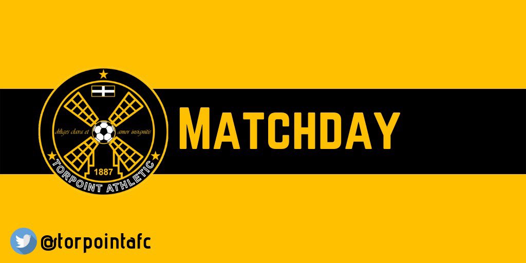 torpointafc's tweet photo. MATCHDAY | Good luck to our reserves away to @TheBridger1894 reserves in the @StPiranLeague and our 3rds away to @LooeSharks in the ECPL #upthepoint #goldandblack #gameson #gedon https://t.co/RbXNYLKFLG