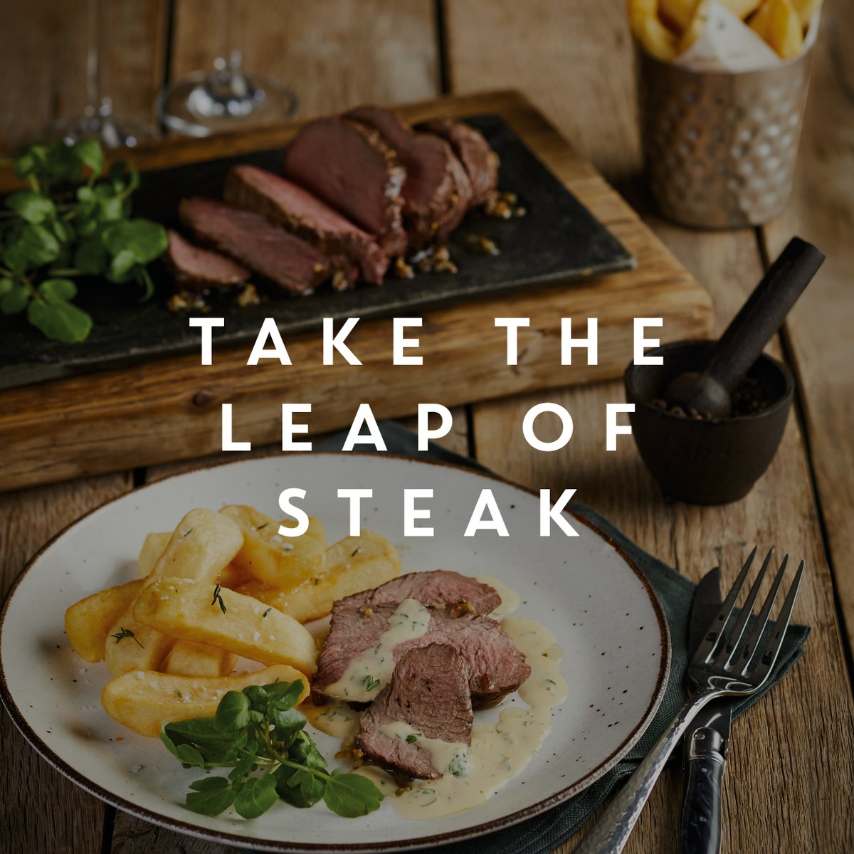 Every leap year should be spent celebrating something and is there a better way than with a succulent steak? Pop into try our delicious Chateau Briande… a perfect sharer for those who might be feeling those traditions!

➡️ TableResMarriott.com/cast-iron-bar-…
