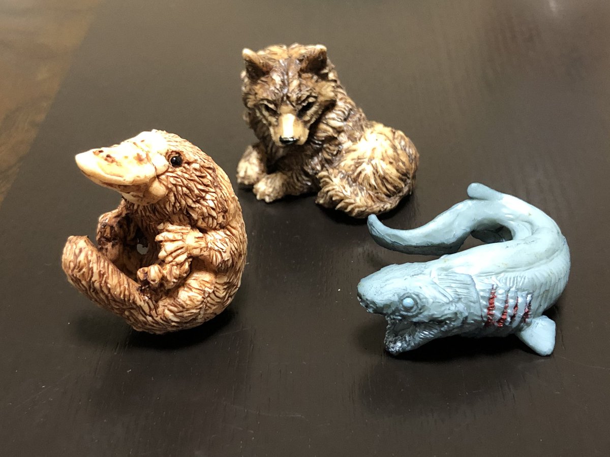 アクアプラントさんの新作根付ストラップが届きました！オオカミは以前