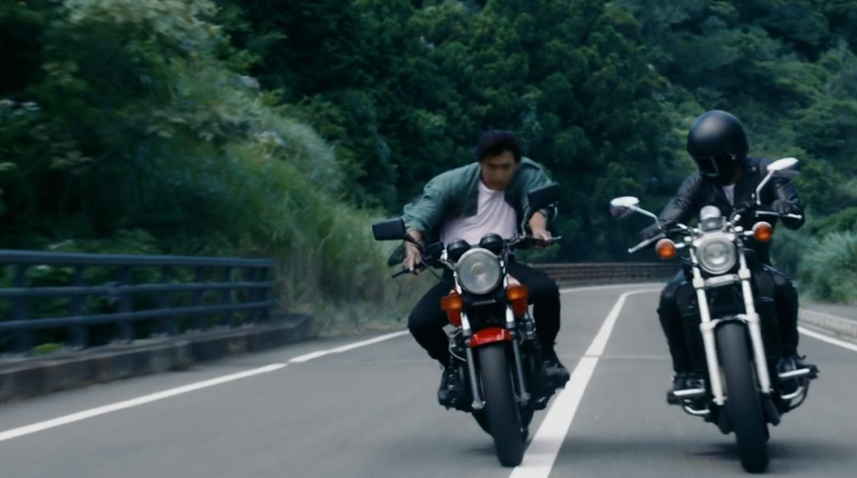 そーめい ノーヘルバイクアクションは度胸ありますねえ 湘南純愛組