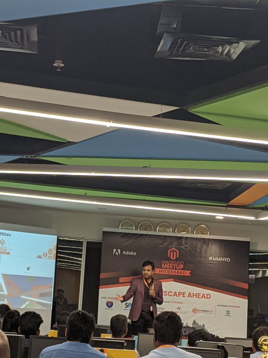 chaitanyachandc's tweet photo. #i95Dev #mmhyd #magento #CEO #Vanitkumar https://t.co/Ot6Z3RqpL3