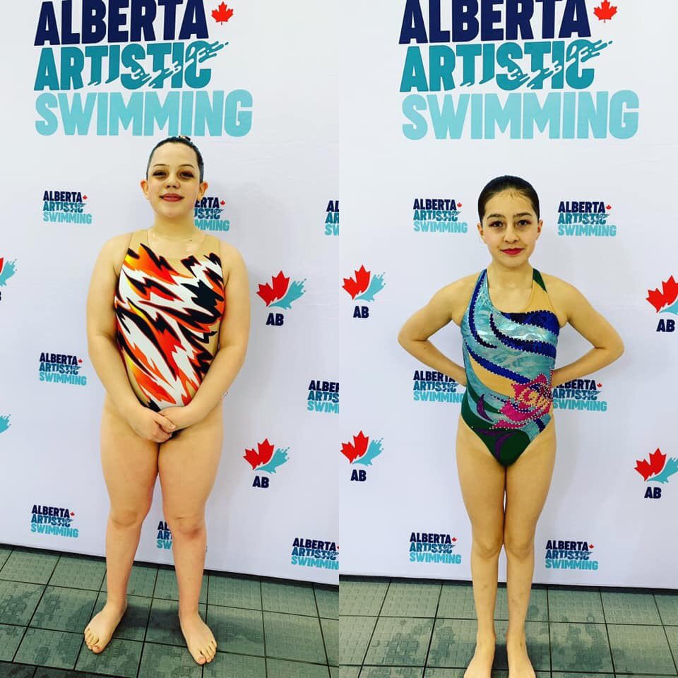 Strathcona Synatics beautiful 13-15 soloists! #ArtisticSwimming #SynchronizedSwimming #SynchronisedSwimming #SynaticsSynchro