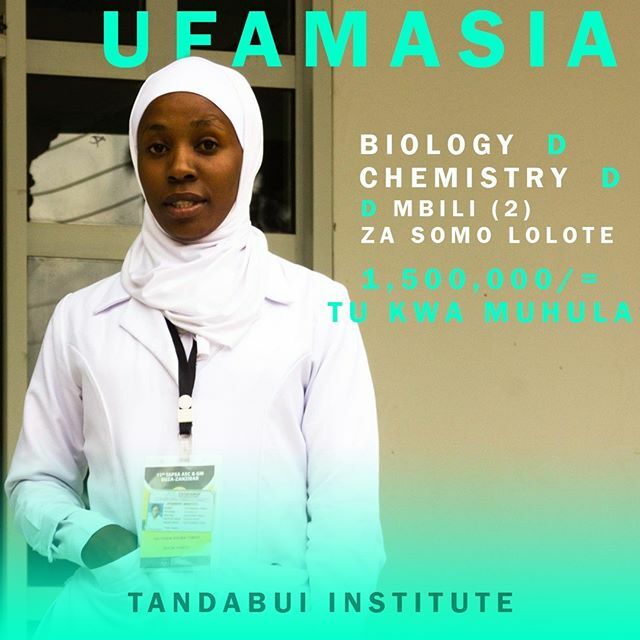 Pharmacy vigezo ni Biology “D”, Chemistry “D”, plus any two (2) “D” from any subject from any subject. Ada yake ni 1,500,000/= tu kwa muhula.....Unaweza fanya application moja kwa moja online.
.
.
.
.
#pharmacy #tandabui #tandabuiinstitute #marchintake #nyayozangu #biology #…