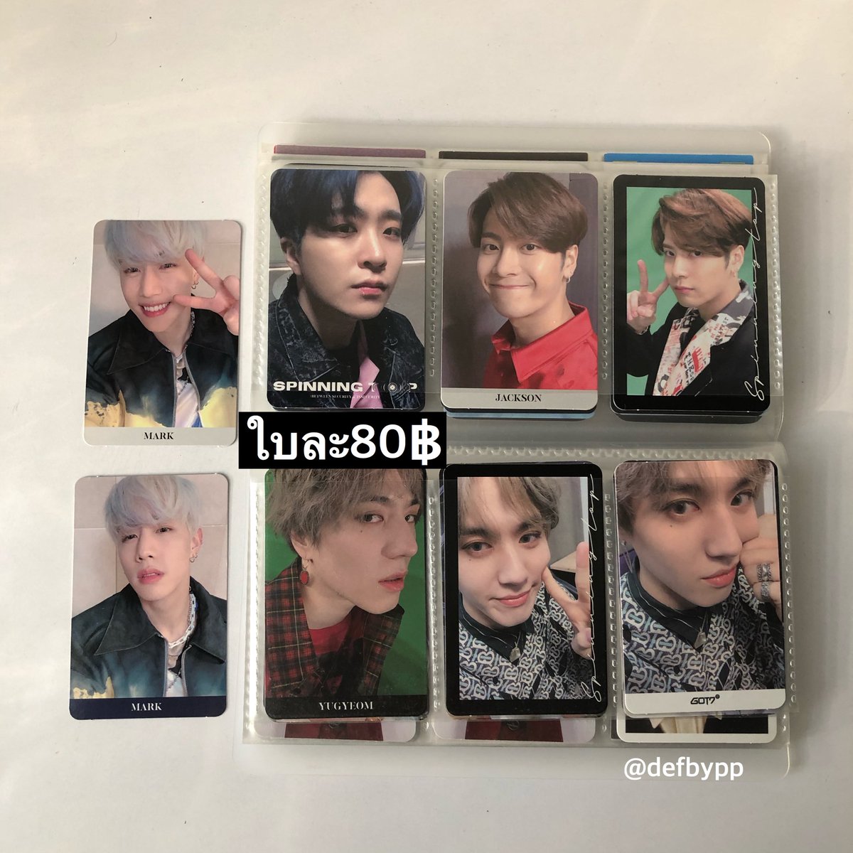 defbypp's tweet photo. นัดรับได้พรุ่งนี้(วันอาทิตย์)ที่เอ็มควอเทียร์ค่ะ #ตลาดกัซ #ตลาดนัดอากาเซ่ #ขายการ์ดgot7 #Yugyeom #แลกการ์ด  #ขายของสะสมกัซ #ขายของสะสมGOT7
#GOT7 #GOT7_WORLDTOUR
#GOT7_KEEPSPINNING
#GOT7KEEPSPINNINGinBKK https://t.co/pmsuXFODrq