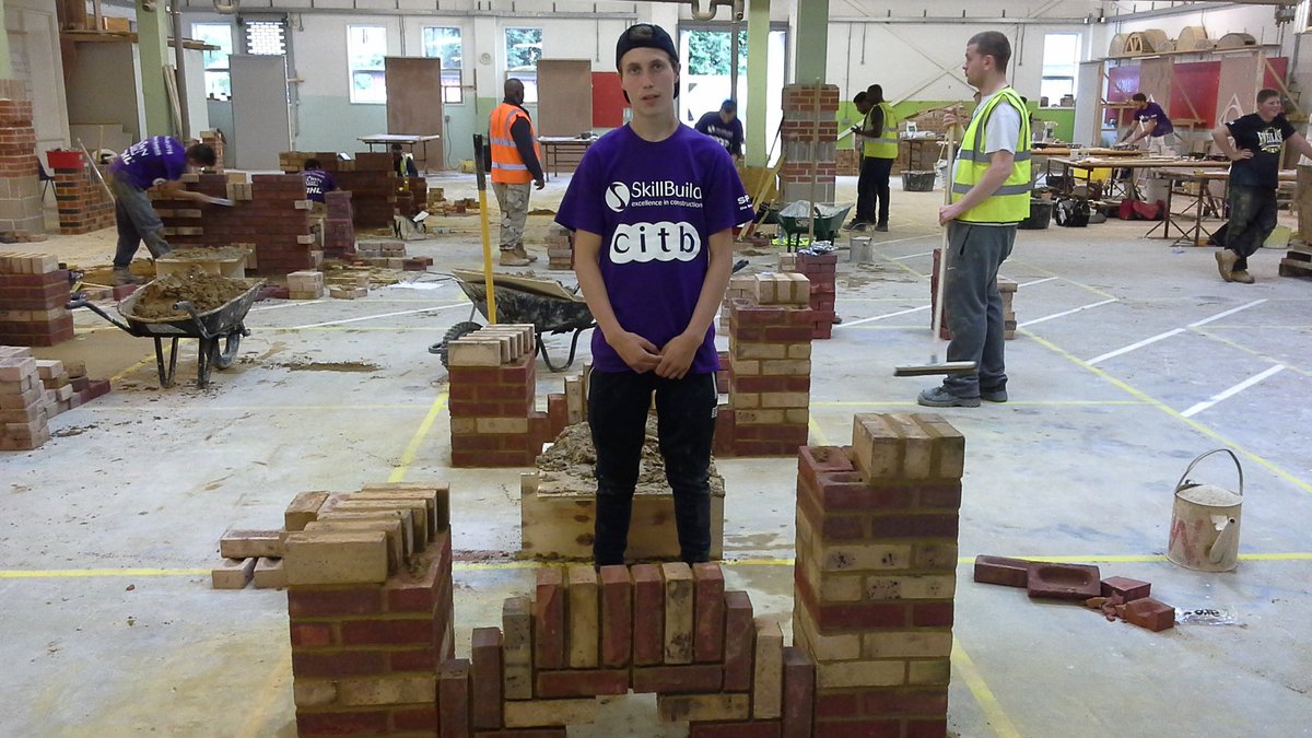 trowel63's tweet photo. Swipe back Saturday! Joe R won the SkillBuild London heat 2016 New entrant and 2017 senior category! Joe made the 2017 National final too. ππ₯ππ₯π§±π§±@FEBrooklands @BritainBrickMBH @GoConstructUK #skills #Brooklandsbrick https://t.co/cPspbOcV6C
