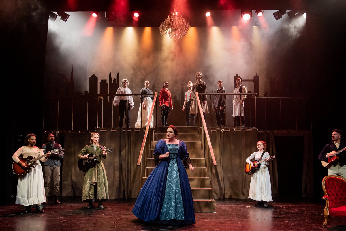 rosebruford's tweet photo. Loving these images of Victoria's Knickers by @BobWorkman_ showcasing the fantastic cast, set, costumes & lighting. 2 more performances today @StratfordCircus Book tickets at https://t.co/RAWDwe13yU #rbcACT #rbcAM #rbcLD #rbcCP #rbcDTP #rbcSA https://t.co/ASYDdcrnYU