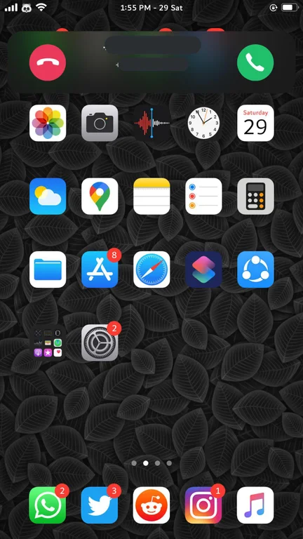 Yalujb's tweet photo. Call Assist Bar (iOS 13) - a free CallBar Alternative - released on https://t.co/fftmBXUco9. #CallBar #alternative https://t.co/TxmuLaoquj
