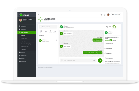 bdtask's tweet photo. Make your business human by using #Innue live chat software for sales, marketing, and customer support on your website. Innue — a beautiful, simple live chat, with premium quality and affordable price. #livechatbot #chatbot #livechatsoftware Know More: https://t.co/reVcBS7Luh https://t.co/hBKJvy9GaO