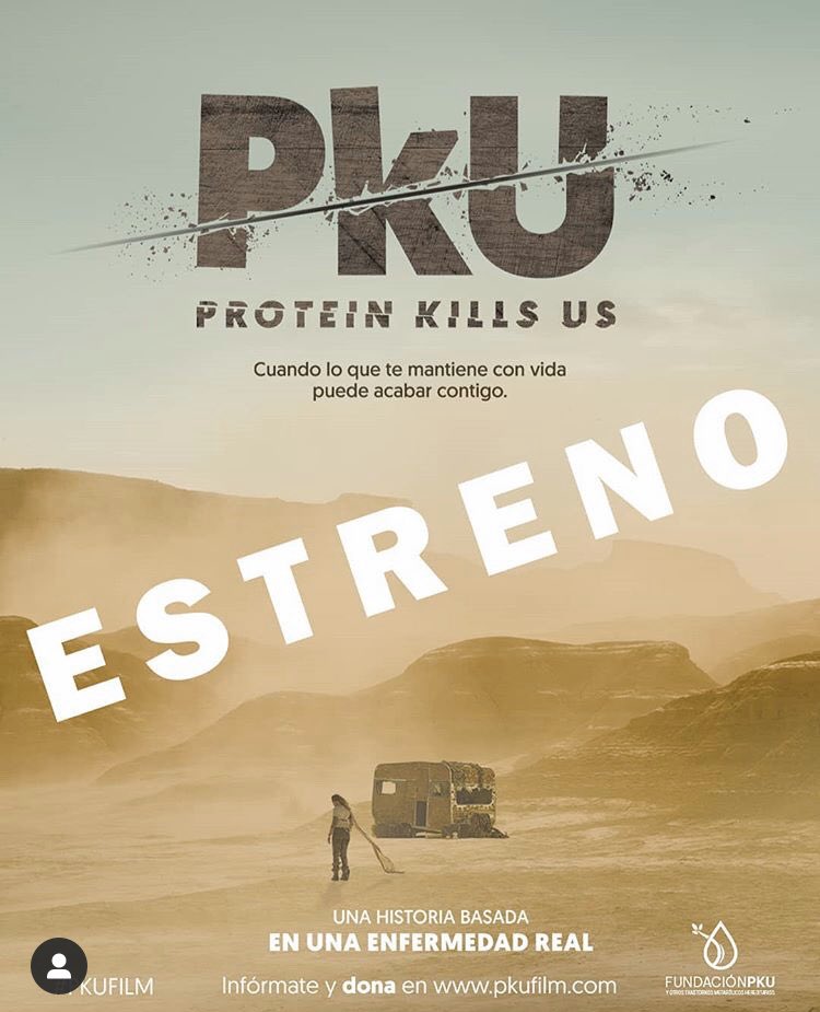 Hoy, #diadelasenfermedadesraras estrenamos #pkufilm un cortometraje de ficción para una causa muy real. Aporta tu granito de arena en pkufilm.com y ayuda a Candela y demás pacientes PKU a poder desarrollar el Biosensor. #PKUtomemosmedidas #yoapoyopku