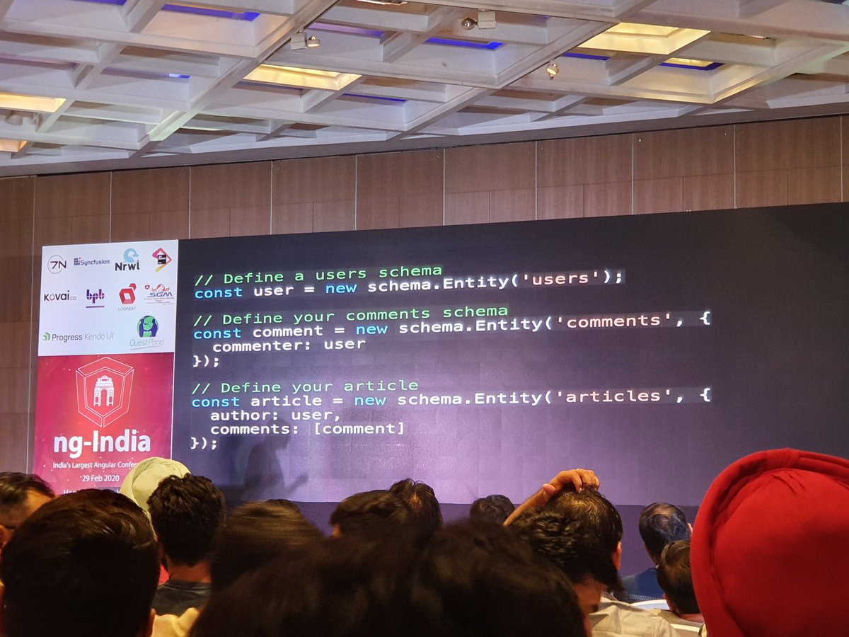 neerajrd19's tweet photo. Conferences like this, where you see the code. This is pure ❤.
#ngindia2020 @geeknineseven #ngindia .
The day is not over.
Can't wait to open my mac and have a hands on to it. #angular #gde #angularexperts #synerzip https://t.co/lecEsbCo31
