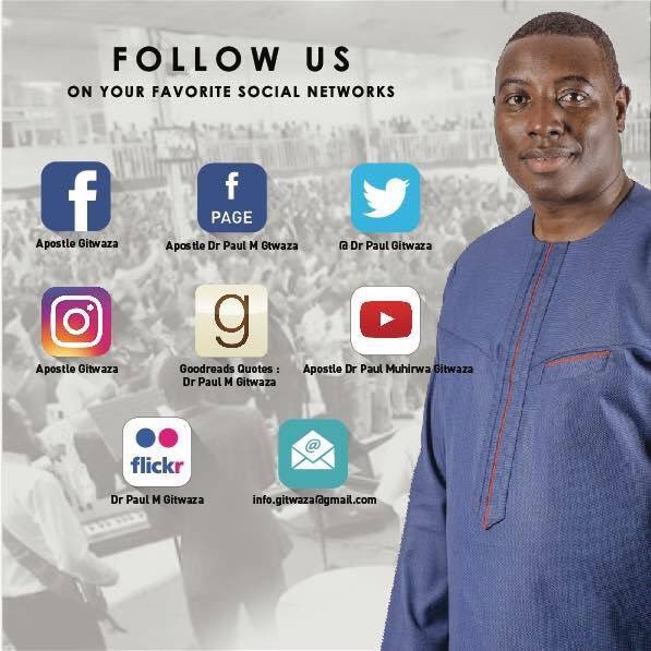 PaulGitwaza's tweet photo. Shalom.

Dear friends &amp; family that we meet on social media, allow me to introduce to you my official accounts and pages so that you will not fall for false information from fake accounts and pages
Thank you for your unending support&amp;love which you always show for the work of God https://t.co/tU0WoPFGDx