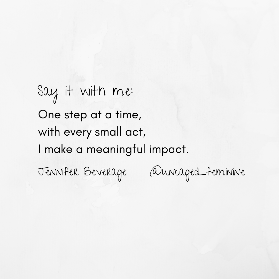 uncagedfeminine's tweet photo. Your head tells you: You're not doing enough!
Your heart reminds you: You're making your impact with every action you take. You're doing enough. Don't give up.

What impact are you working to have on the world?

#uncagefeminine #impact #headtoheart #listentoyourheart https://t.co/GwNcaHK0ND