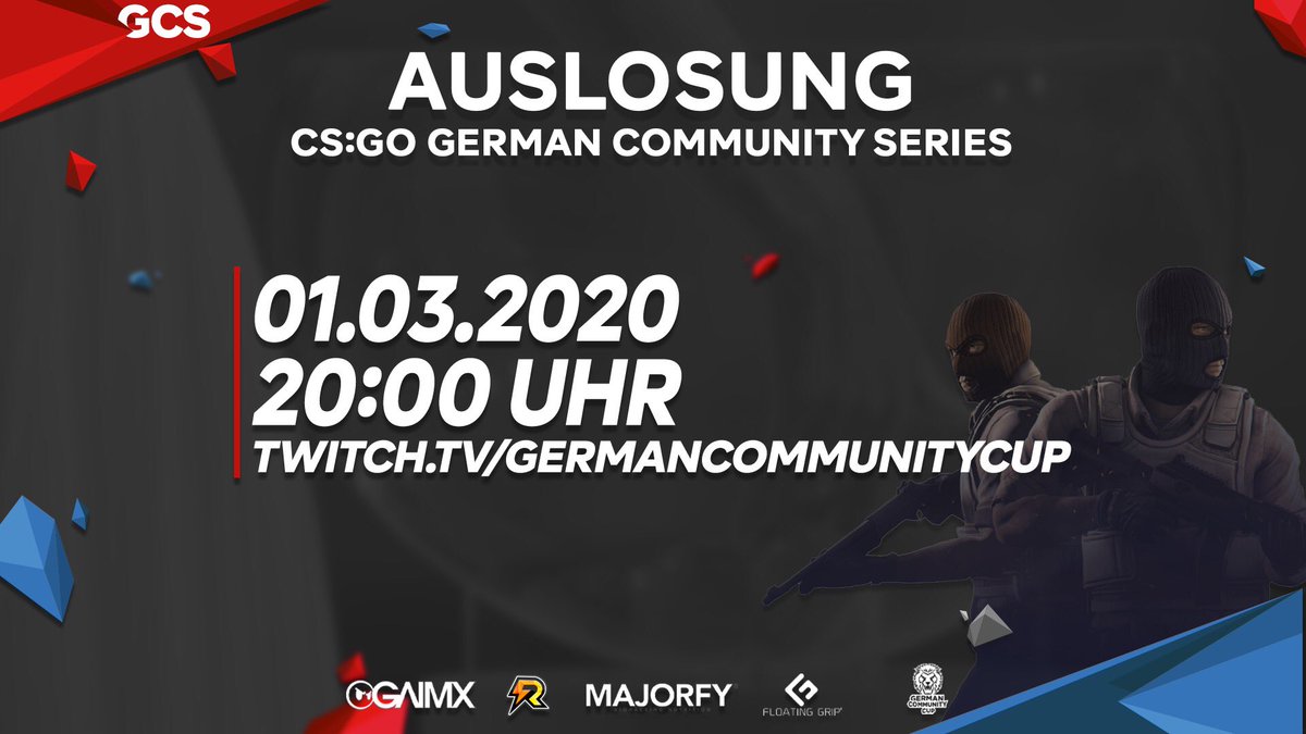 ebattleGG's tweet photo. SONNTAG - 20.00 LIVE AUF TWITCH
Die Auslosung zur CS:GO GCS auf
https://t.co/YKOHqJnPoj

powered by: @gaimx_germany @gaming_recast @Floatinggrip @MAJORFYDE https://t.co/8vfLzfkAbx