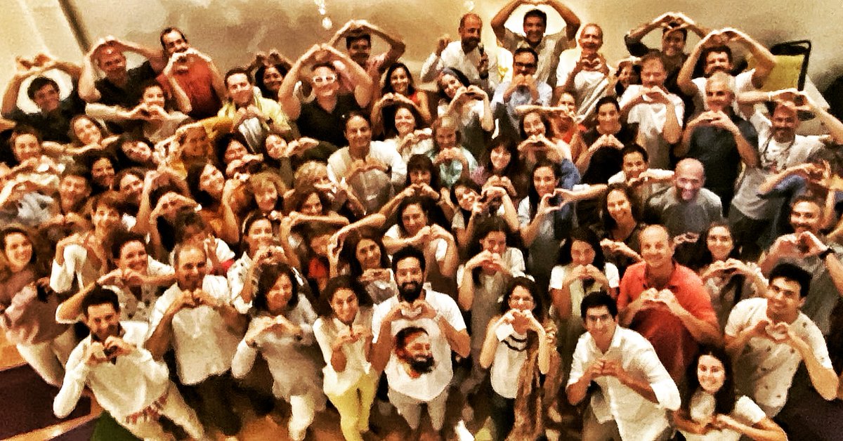 aakashavani's tweet photo. 'There is no #power greater than right #action in the #present moment. One should take recourse to #selfeffort..!'
- #yogavasistha
Had some beautiful sessions on the deep #knowledge of Yoga Vasistha with @ArtofLiving teachers in Buenos Aires, Argentina.
@elartedevivir https://t.co/SyMGwWLUDv