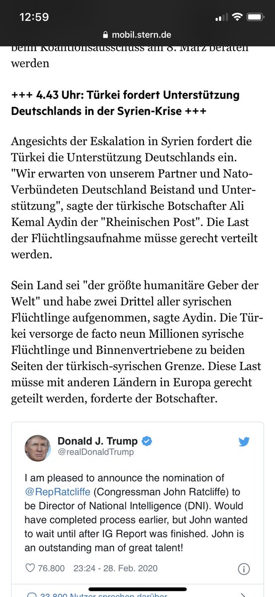 Melissa75825880's tweet photo. Das erste Mal, stehen sie im Recht. Die Türkei kann nicht alleine die Last tragen. Es muss eine gerechte Verteilung auf der Welt geben! Oder wie wäre es mit der Überlegung den Krieg zu STOPPEN, damit sie erst gar nicht gezwungen werden ihre Heimat zu verlassen?! #syrien #Erdogan https://t.co/CbmOadzONJ