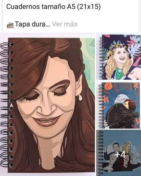 Felimemuero's tweet photo. Regalan cuadernos a los chicos con la imagen de los peronchos en la tapa.
RETROCEDIMOS A LA PEOR ÉPOCA DE NUESTRA HISTORIA !!!! https://t.co/4VzTcD0rCV