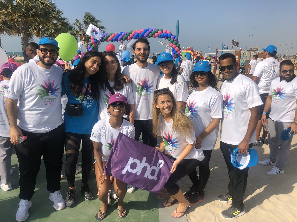 phdmena's tweet photo. We’re ready to walk for Rare Disease Day! PHD flying the flag for a cause close to our hearts #PHDBigHug #RareDiseaseDay #RareDiseaseDayDubai #kitebeach #ProudtobePHD #PHDUAE https://t.co/gZmzmoULaL