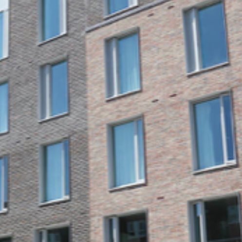 & while that was going on, new ventilation standards were brought out, meaning ~opening windows are not required~ in flats. Here’s some recent student housing with sealed windows (mechanical ventilation for better air quality, energy efficiency & airtightness) 9/