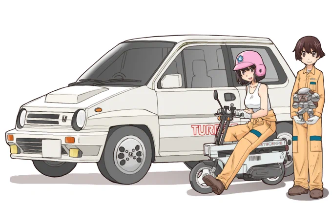 もうちょっとあった。
#バイク絵deモーターサイクルショー 