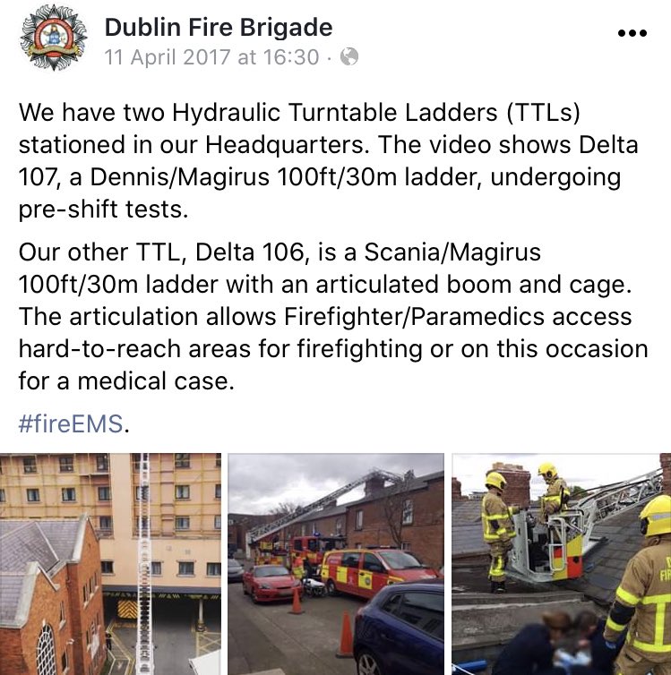 & while that was happening, the ~height caps~ were removed. Dublin had permitted flats of 5-9 storey (ladder rescue is possible with specialist equipment at this height), but the high-rise apartments that are now being permitted won’t have this safeguard 11/