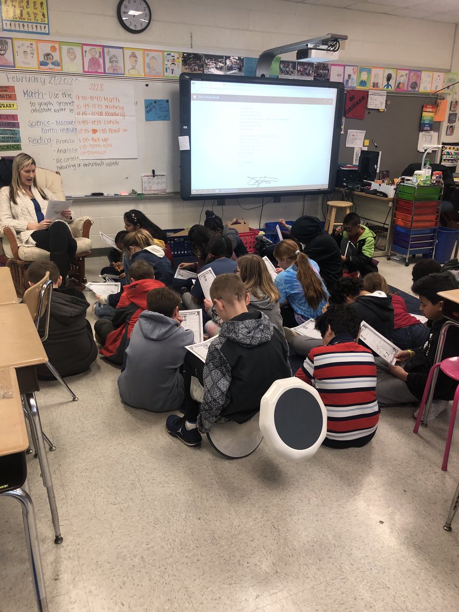 APHolli9's tweet photo. LES classes participating in our African American Read-In. Meaningful discussions and connections being made on all levels. ⁦@LaytonsvilleES⁩ https://t.co/AWqaYEYcqd