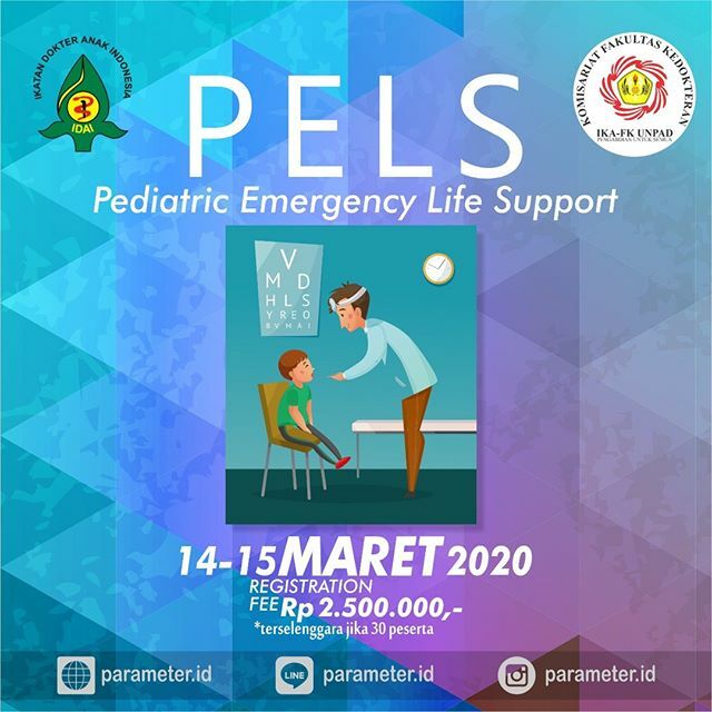 parameterID's tweet image. Pelatihan Pediatrik Emergensi Life Support merupakan pelatihan yang sangat penting diikuti oleh dokter-dokter khususnya yang bekerja di pelayanan UGD maupun yang khusus di pelayanan dasar yang banyak menangani persalinan dan anak-anak baru lahir. Pelatih… ift.tt/2I58gLN