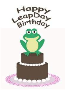 ThomasNrsryBrum's tweet photo. Happy Leap Day Birthday to all who celebrate today.....Especially the 4 year olds who turn 1 today! 🎂🎈🎁 https://t.co/v4qRTky9jm