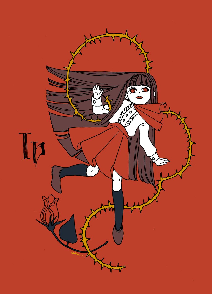 イヴ(Ib) 「Ib 」|na74🪤のイラスト