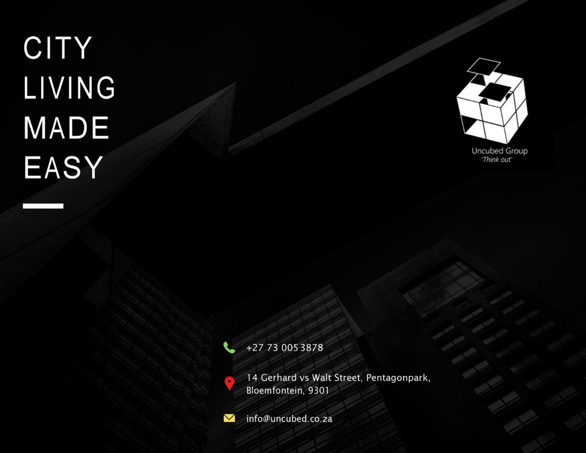 Siphe_mnyaka's tweet image. Uncubed Group, your property specilists.

#uncubed #townplanning #architecture #legal