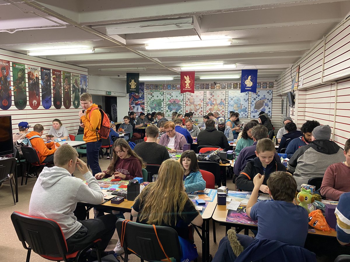 ChaseGamesUK's tweet photo. Our League Cup is currently in Round 4 and is being steamed on Twitch!
https://t.co/qtcByVk5P1
We’re also giving away a Zamazenta Elite Trainer Box, see stream for details! https://t.co/W1x5YMJyue