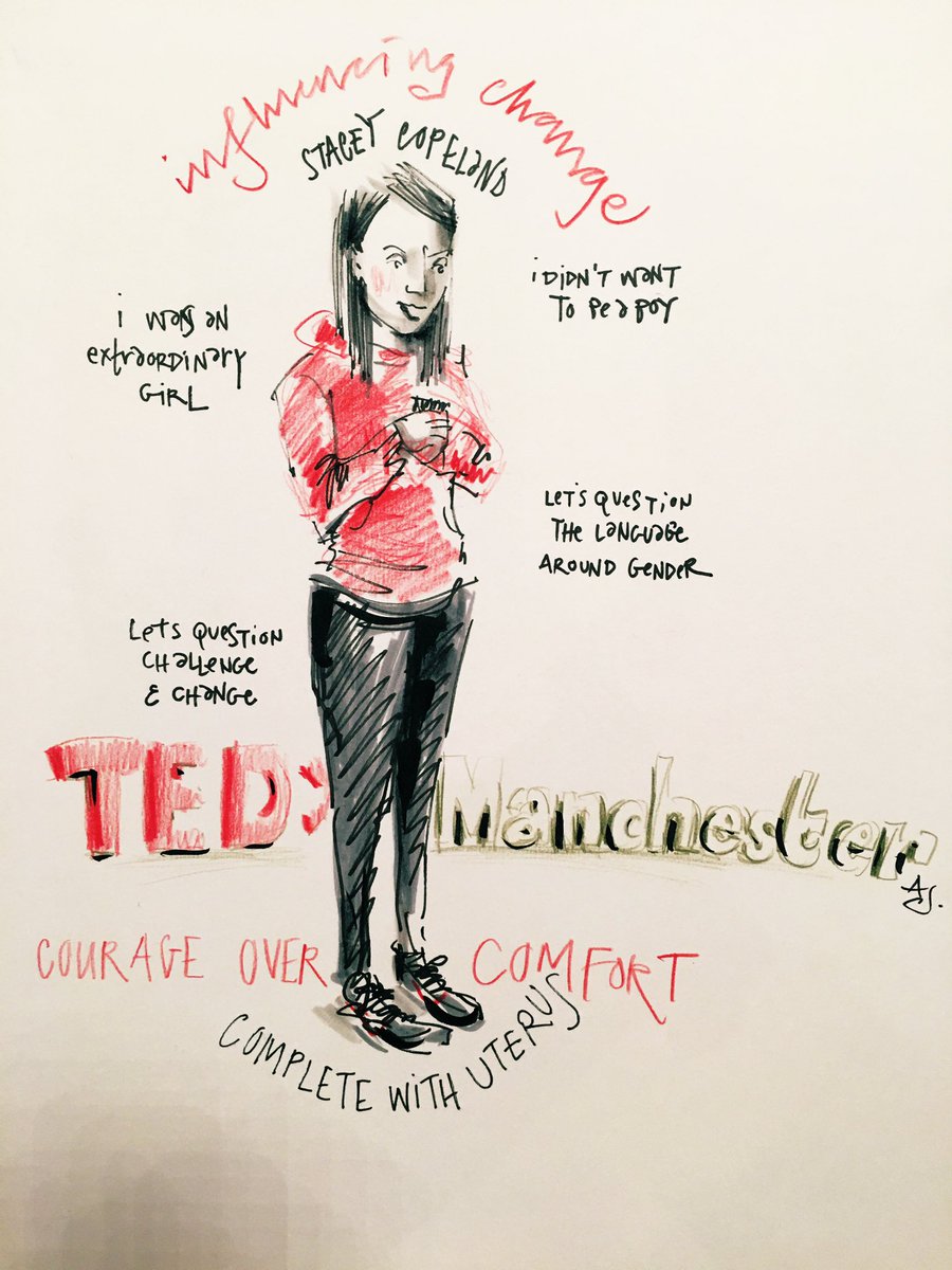 Blown away by this awesome woman’s talk at <a href="/TEDxManchester/">TEDxManchester</a> today.