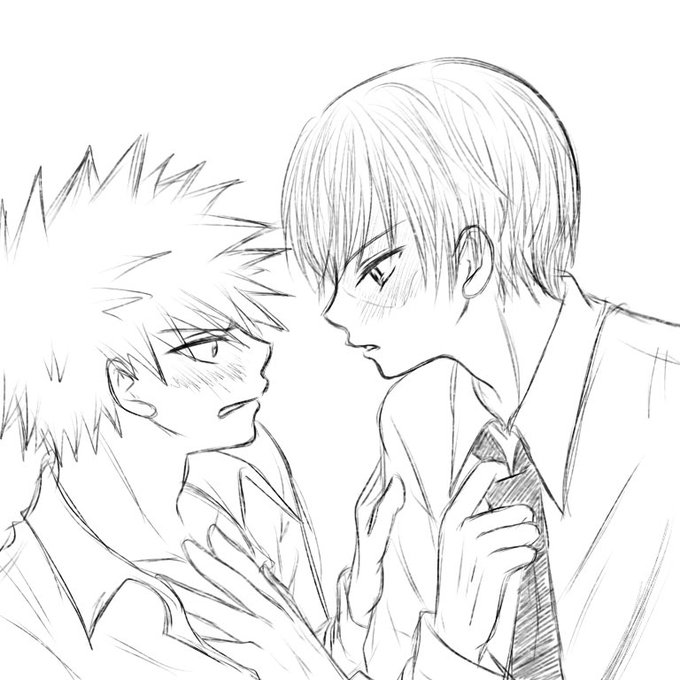 らくがき(轟爆) 