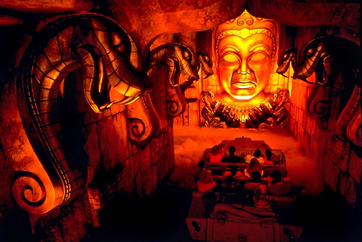 CowMissing's tweet photo. On March 3, 2020, Disneyland Park celebrates the 25th Anniversary of the treasured Indiana Jones Adventure attraction. #IndianaJones #Jungle #EyesOfMara #Adventureland #FlamingLava #DisneyFastPass #WaltDisneyImagineers #GeorgeLucas #Disneyland #DisneylandPark 📷: @Disneyland https://t.co/x0Tc5mPpGf