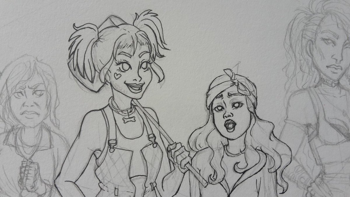 ZorumeArt's tweet photo. Je continue le line de mon illustration #BirdsOfPrey 💙 avec Cass 💎

#workinprogress #HarleyQuinn #cassandracain #birdsofpreyart https://t.co/pFG0EkYdNa