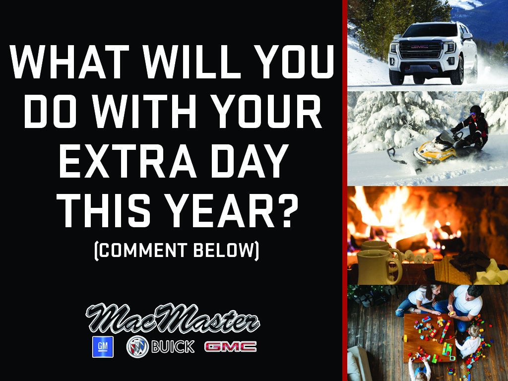 Tell us what you are planning to do for your extra day this leap year! #leapyear #gmc
