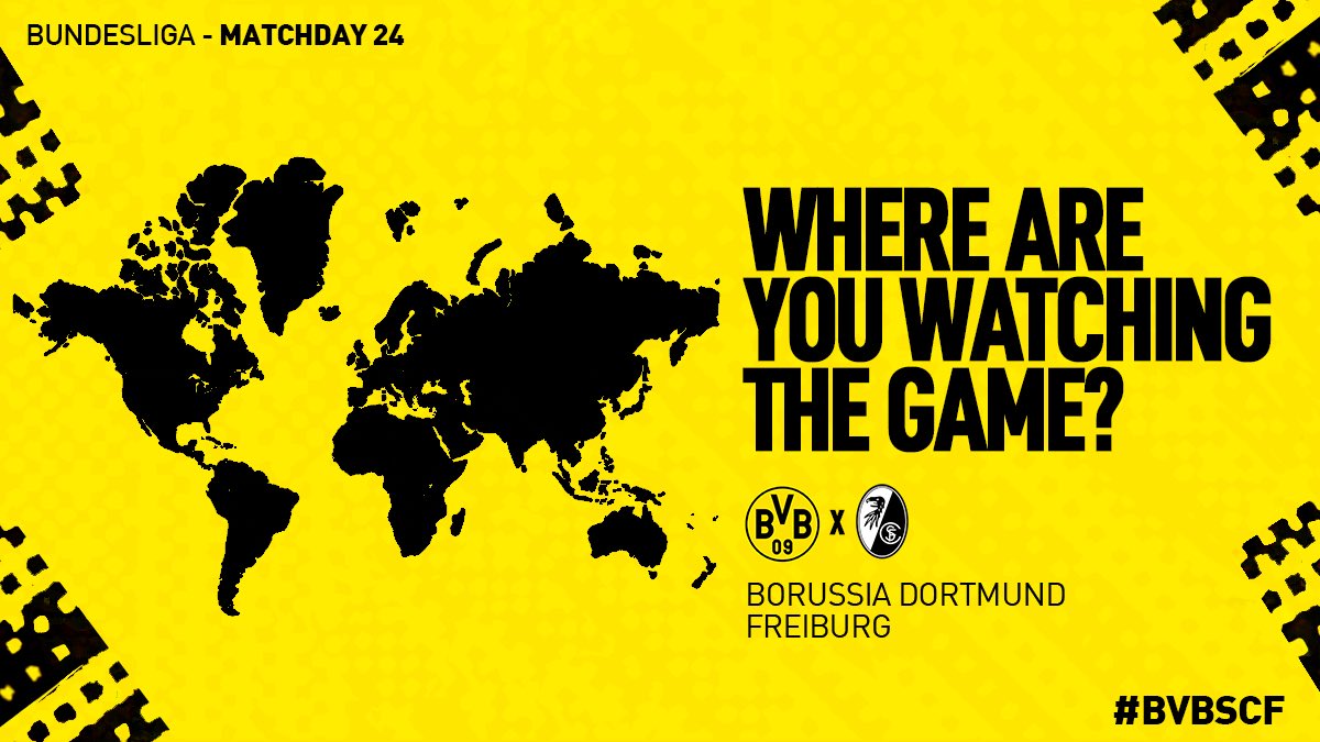 BlackYellow's tweet photo. 🇺🇸🇮🇹🇩🇪🇲🇦 ROLL CALL 🇩🇪🇧🇷🇹🇷🇸🇳

Reply with your country flag and let us know where you're watching today's match! https://t.co/Odx25h2T8i