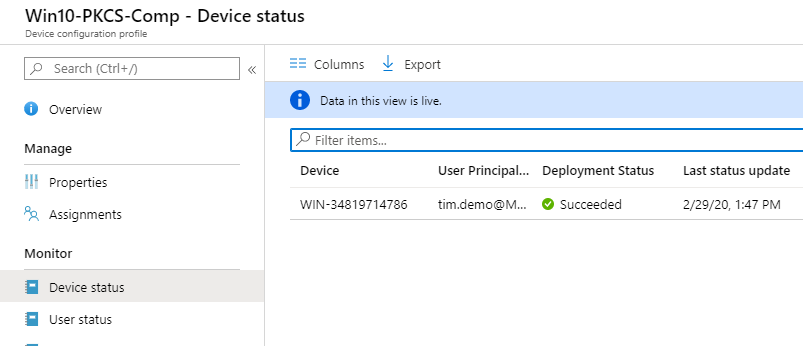 ringlerstefan's tweet image. Engineering just fixed the issue, deploying PKCS Computer Certificates to Windows 10 now works as expected! 😎👍#MSIntune #MEM #PKCS