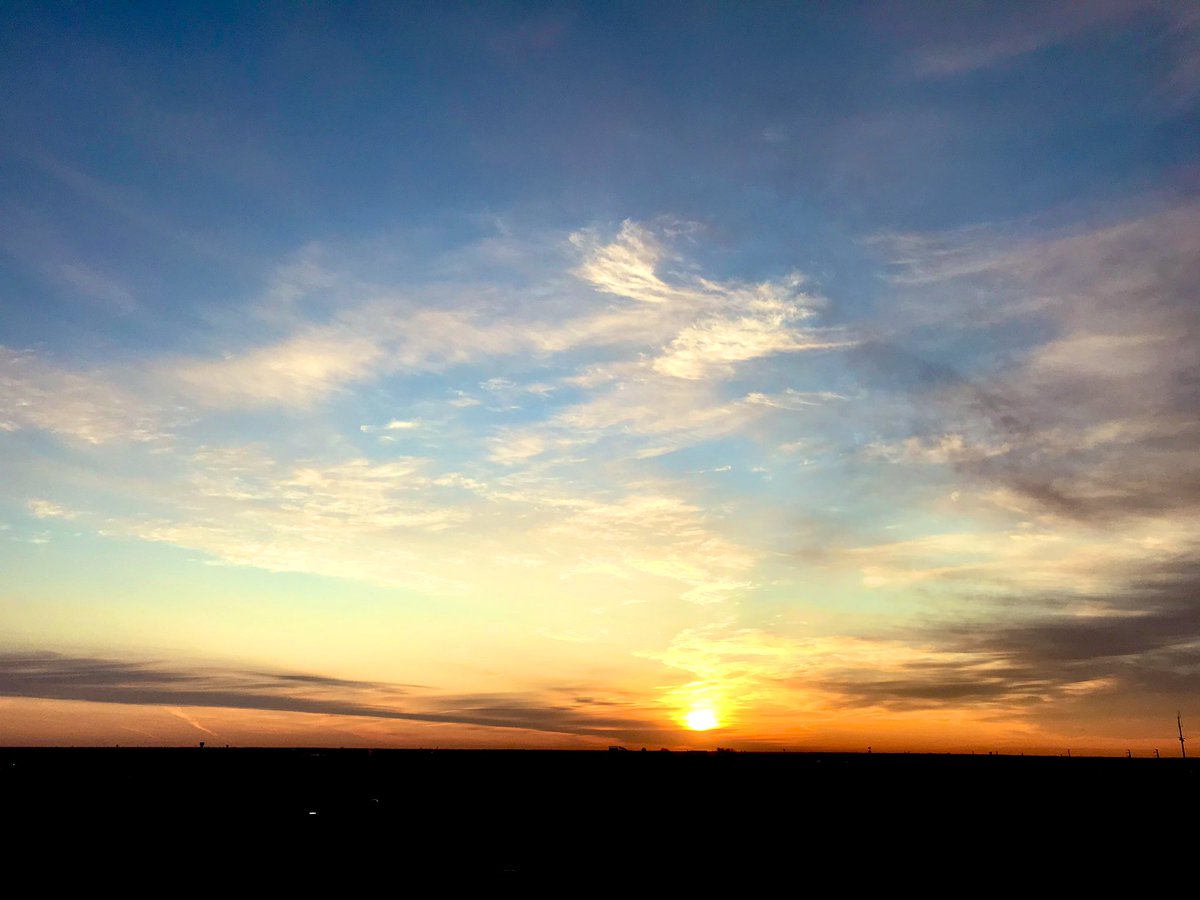 It’s great to be back in the #LoneStarState. #Sunrise