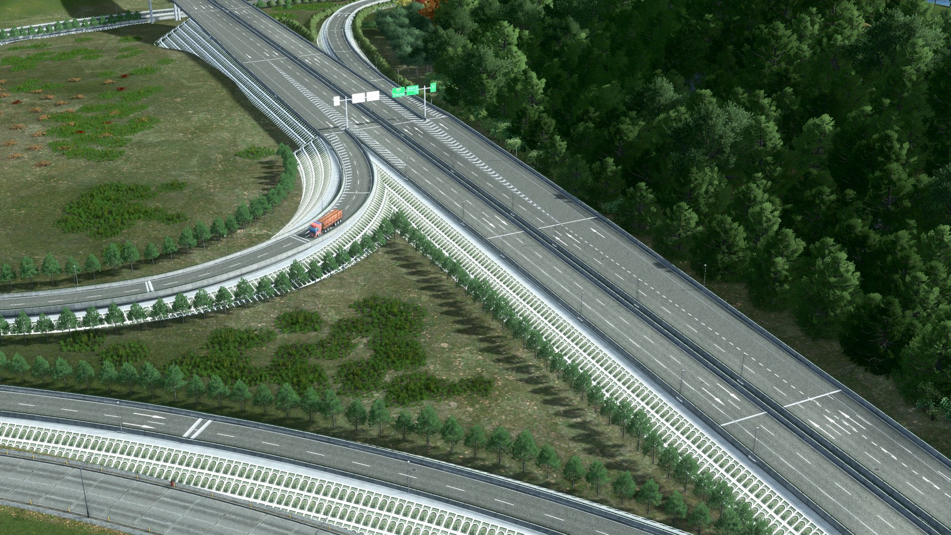 Cities Skylines 西伯利亚猫 Created This Amazing Interchange With Csur The New Community Made Tool That S Been Blowing Up Recently Truly A Masterpiece Download It Here T Co Tbgms0xscd T Co Qirlna6kmd