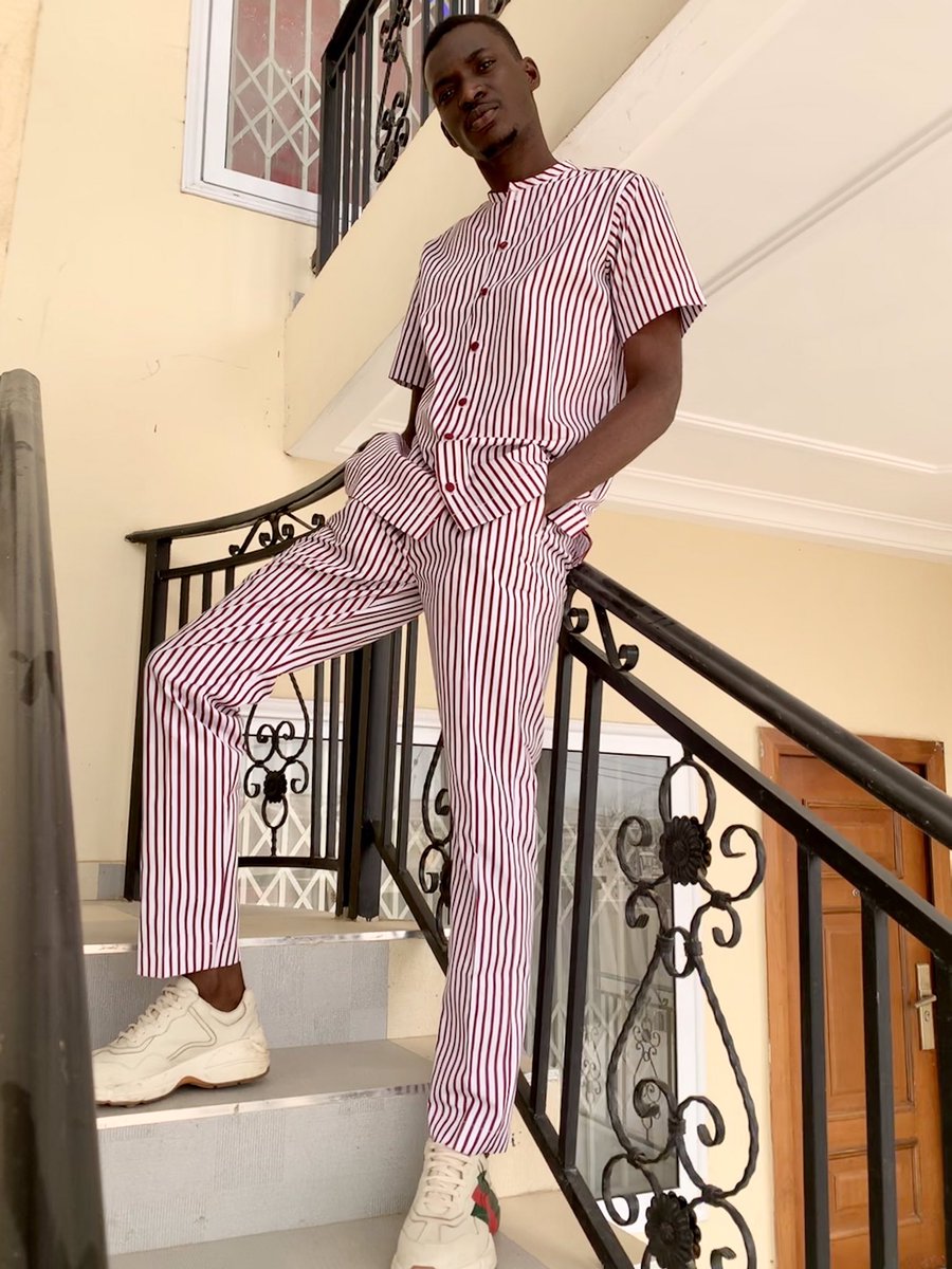legacyydesign's tweet photo. Brown striped two piece 
#onsale ‼️‼️🔥🔥 https://t.co/MrifVAahLN