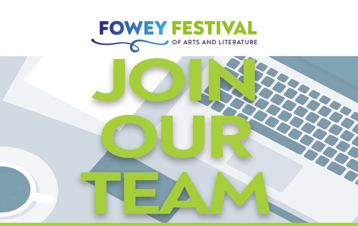 The du Maurier Fowey Literary Festival (@fowey_festival) on Twitter photo Do you have #accountancy experience? Want to join the #Fowey Festival team? We're looking for a #volunteer #trustee to have responsibility for our #finances. Contact Lynn Goold lynn@foweyfestival.com with a cv and we'll arrange an informal chat. #foweyfest2020 #job #accountant Do you have #accountancy experience? Want to join the #Fowey Festival team? We're looking for a #volunteer #trustee to have responsibility for our #finances. Contact Lynn Goold lynn@foweyfestival.com with a cv and we'll arrange an informal chat. #foweyfest2020 #job #accountant