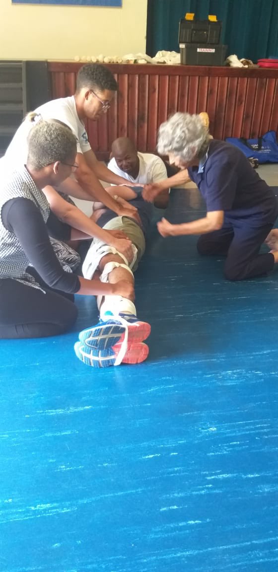 First Aid course on a Saturday afternoon for our teachers #commitment