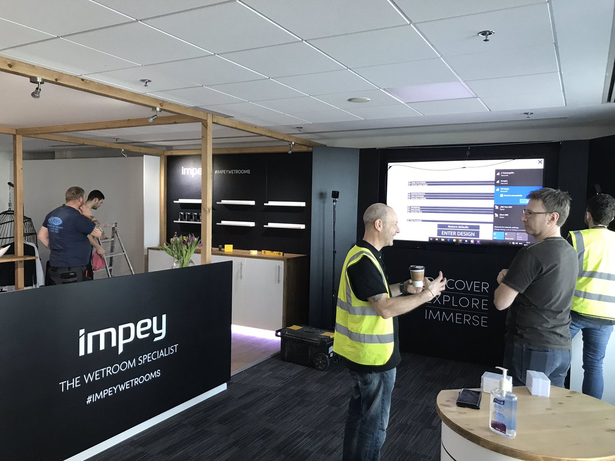 ImpeyShowers's tweet image. Finishing touches for @kbb_birmingham setup with @virtualworlds3D #kbb2020