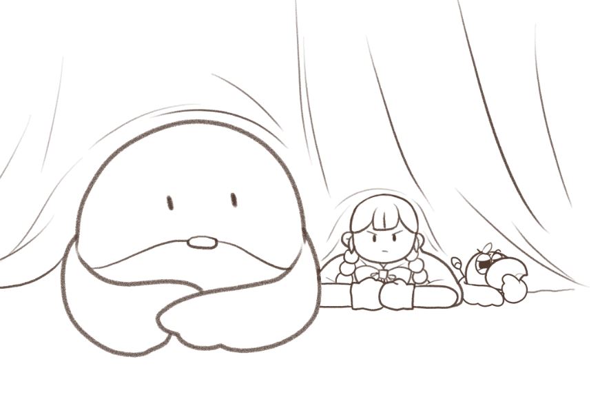 NO. 084 - 서커스 안으로.
돌아온 푸입니다! '-')♥ 팡이는 사실 늦둥이어서 초기 콘티단계 때는 없었어요 선화를 하면서 다시금 떠올리니 감회가 다르네요 담엔 채색본이나 다른 콘티도 슬쩍 들고 올게요ㅇ.< 굿밤!