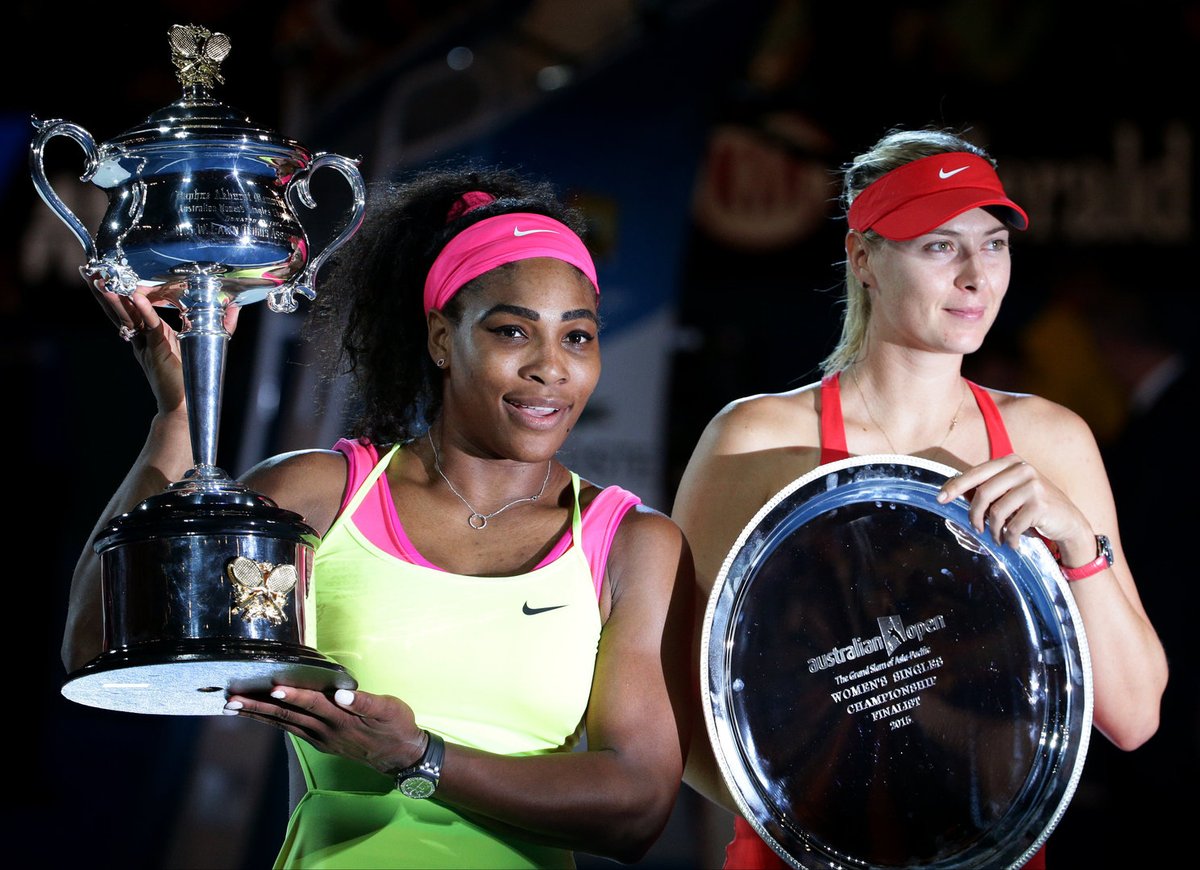 The Most Unrivalry Rivalry: Serena Williams and Maria Sharapova.