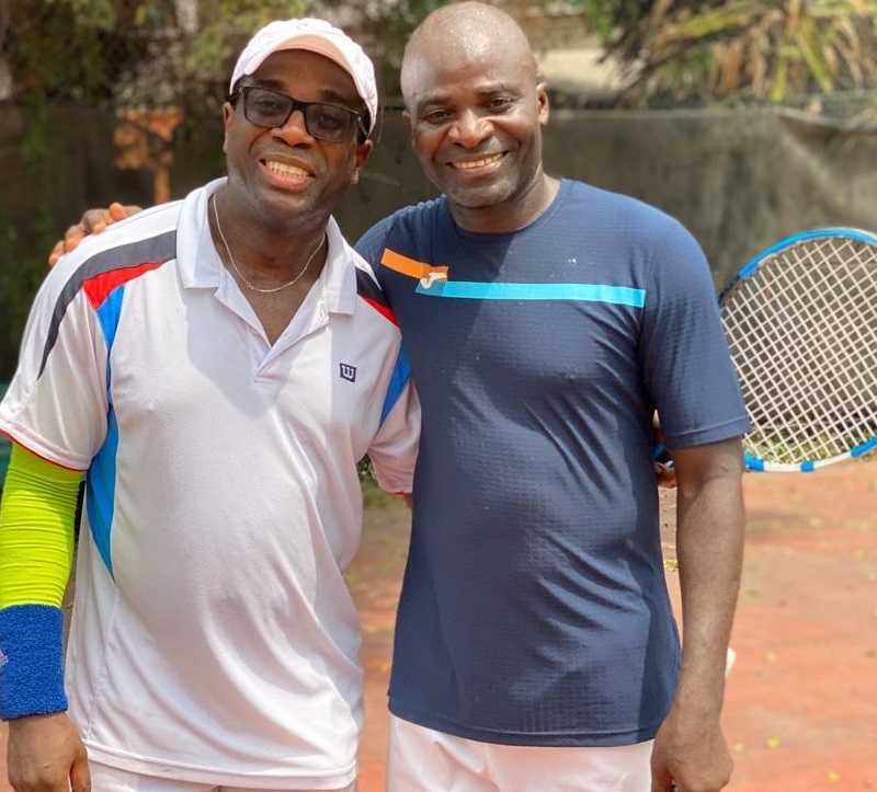 Shell_Nigeria's tweet photo. Meet the dynamic #Shell Tennis talents!
Congratulations for the #NOGIG2020 Men's Doubles🏅👏 Bronze medal! https://t.co/48fjCjiNT3