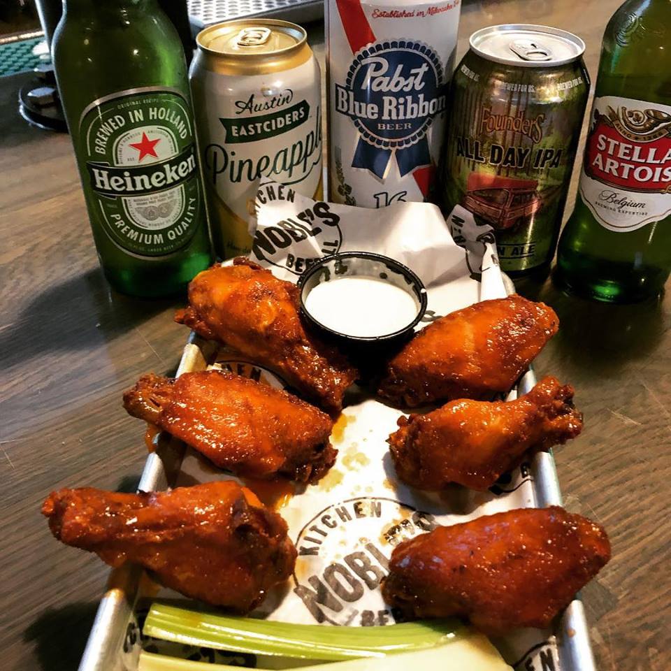 Is there a better combo than wings and drinks?
.
.
.
#NoblesKitchenAndBeerHall #NoblesKitchen #NashvilleBBQ #NashvilleSportsBar #EatNashville #BeerHall #CraftBeer #ForkYeah #NashvilleEats #NashvilleFoodie