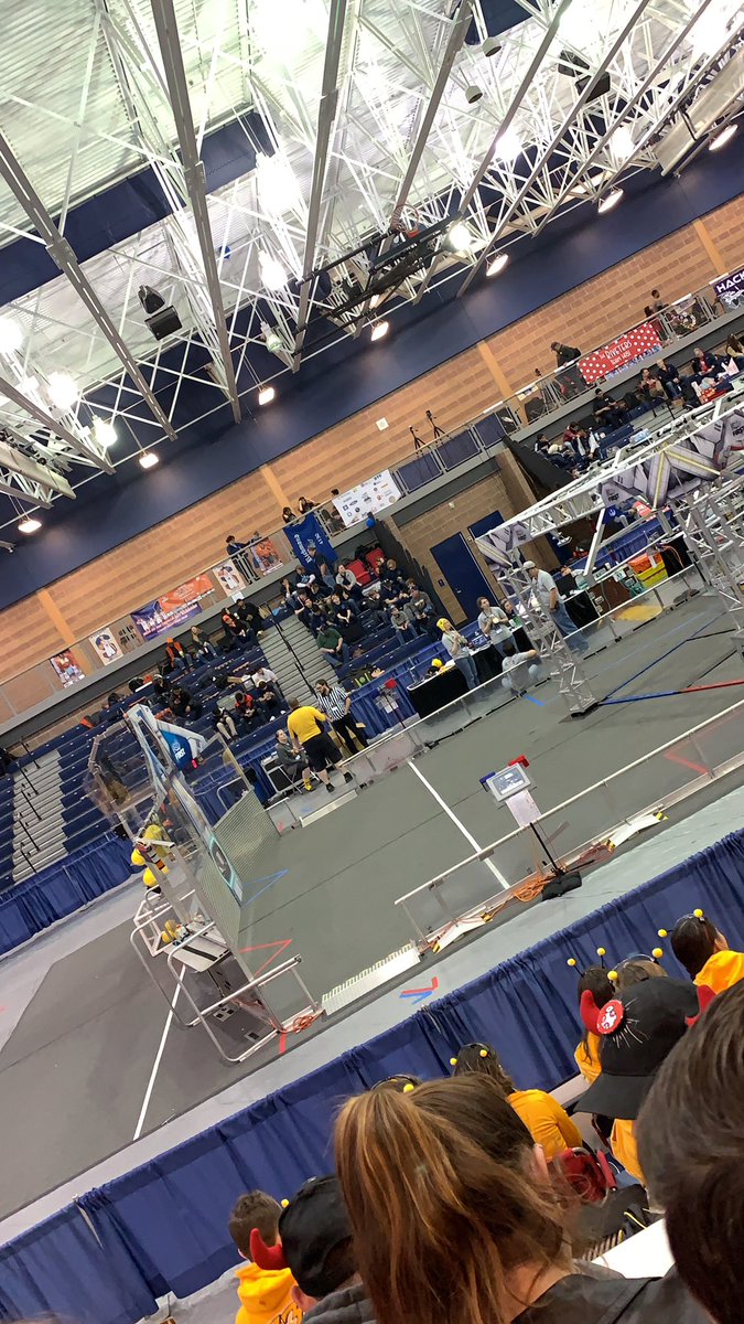 Competition day 2!! wish us luck 👹🤖